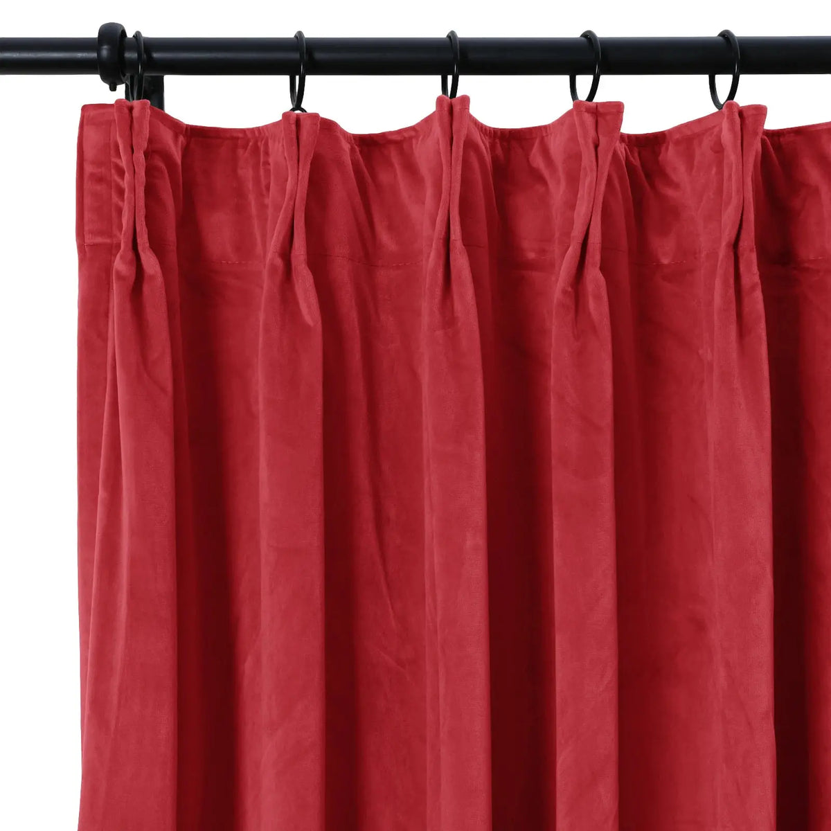 Birkin Velvet Pleated Curtains