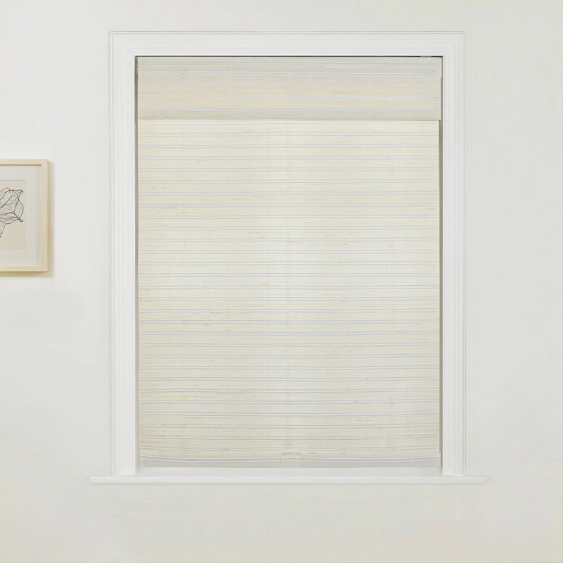 Rae Natural Ramie Jute Woven Wood Shades - Series W