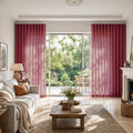 Liz Linen S-fold Curtains with Snap Tape - Lora Track