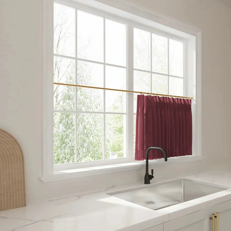 Liz Linen Cafe Curtains