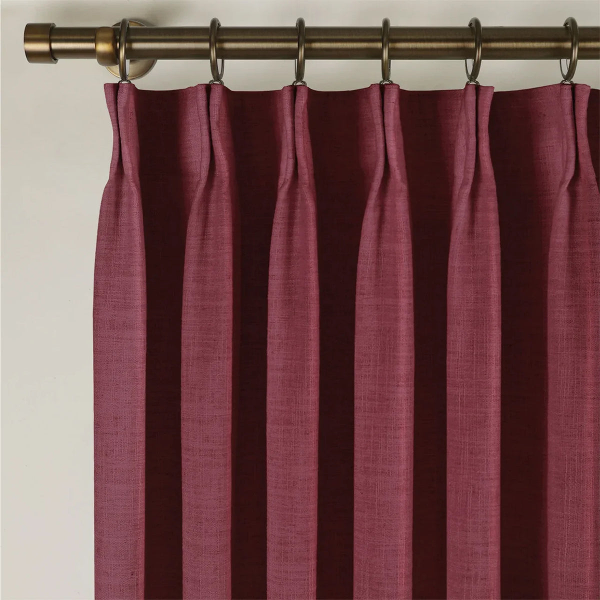 Liz Linen Pleated Curtains