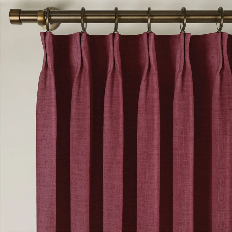 Liz Linen Pleated Curtains