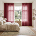 Liz Linen S-fold Curtain with Belt Hook - Leo Track