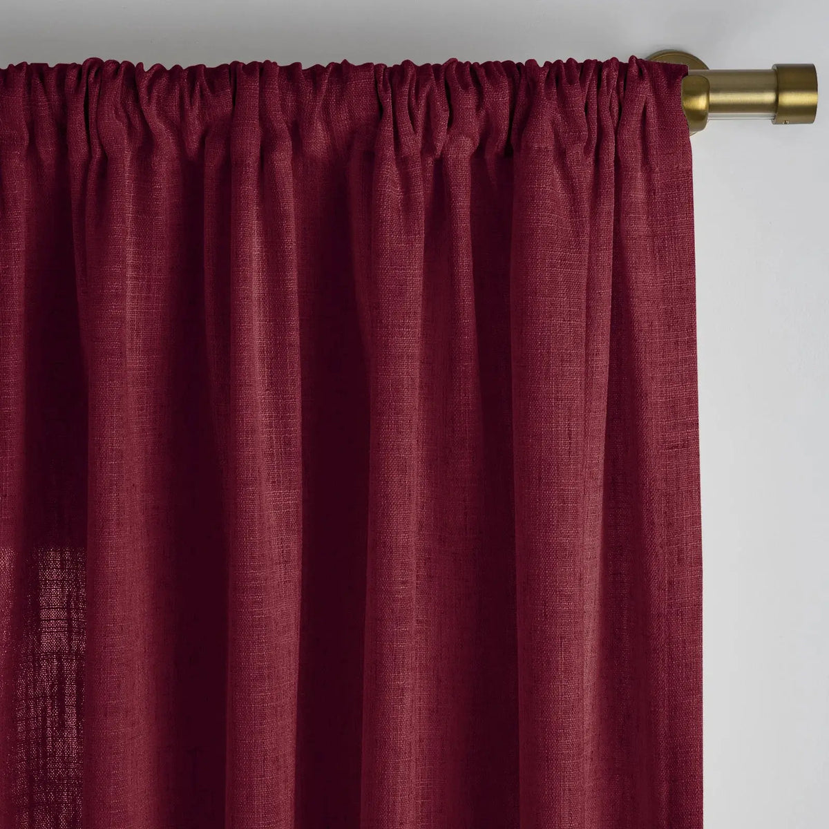 Liz Linen Soft Top Curtains