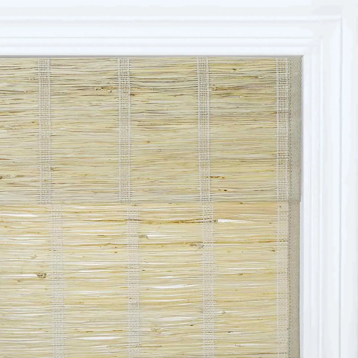 Rae Natural Ramie Jute Woven Wood Blinds - Series M