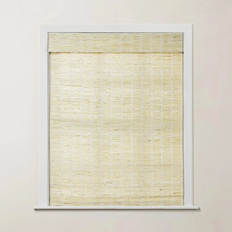 Rae Natural Ramie Jute Woven Wood Blinds - Series M