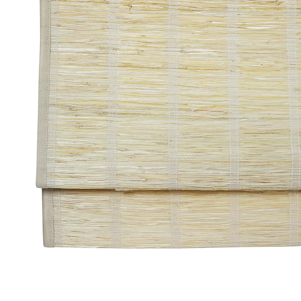 Rae Natural Ramie Jute Woven Wood Blinds - Series M