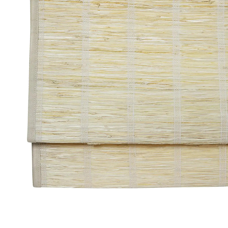 Rae Natural Ramie Jute Woven Wood Blinds - Series M