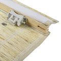 Rae Natural Ramie Jute Woven Wood Blinds - Series M