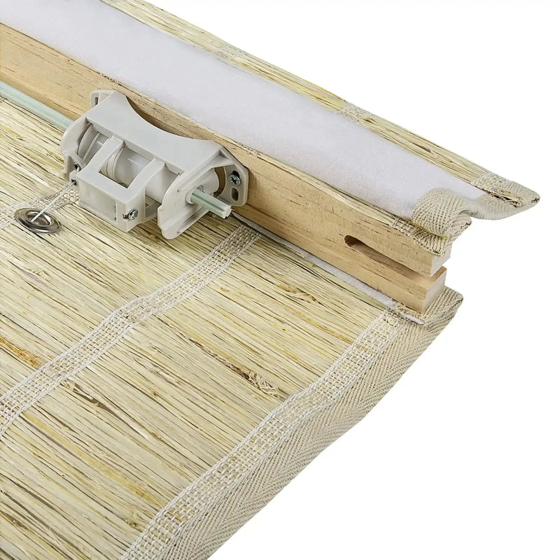 Rae Natural Ramie Jute Woven Wood Blinds - Series M
