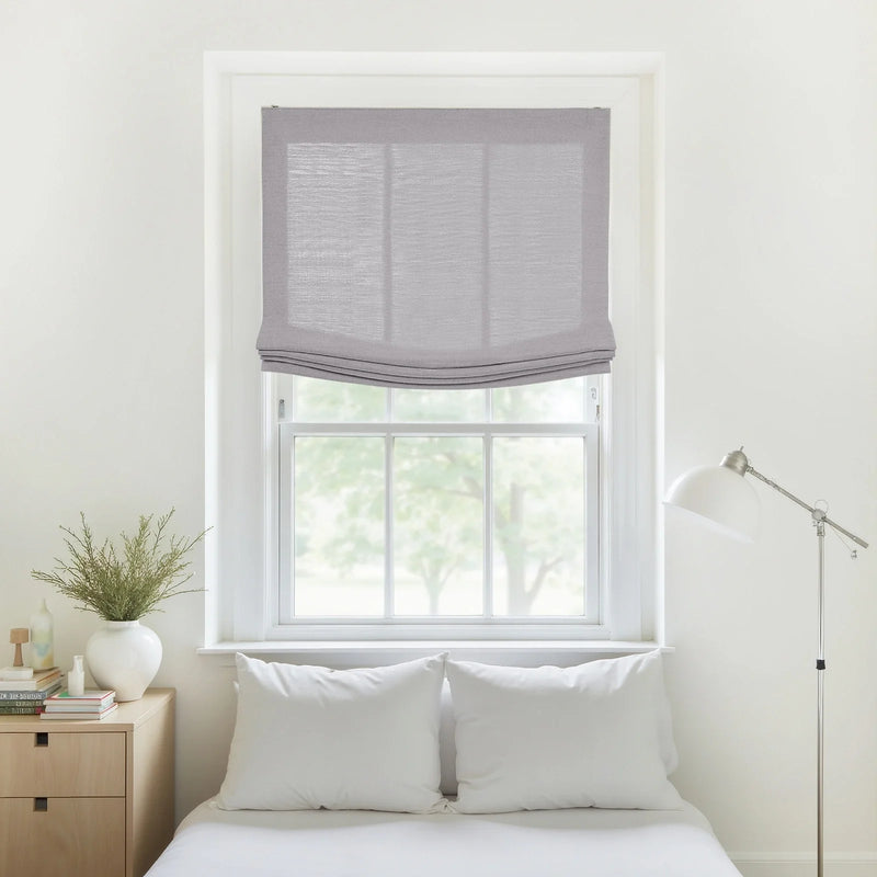 Liz Linen Relaxed Roman Blind Cord Lift