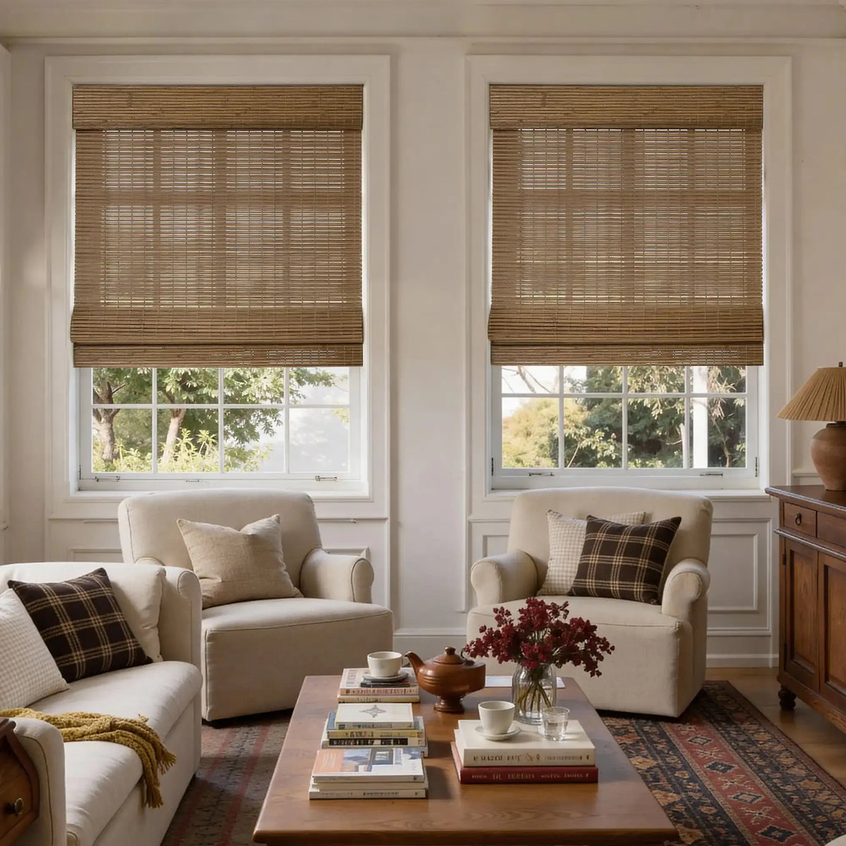 Rae Natural Pure Bamboo Woven Blinds - Series Z