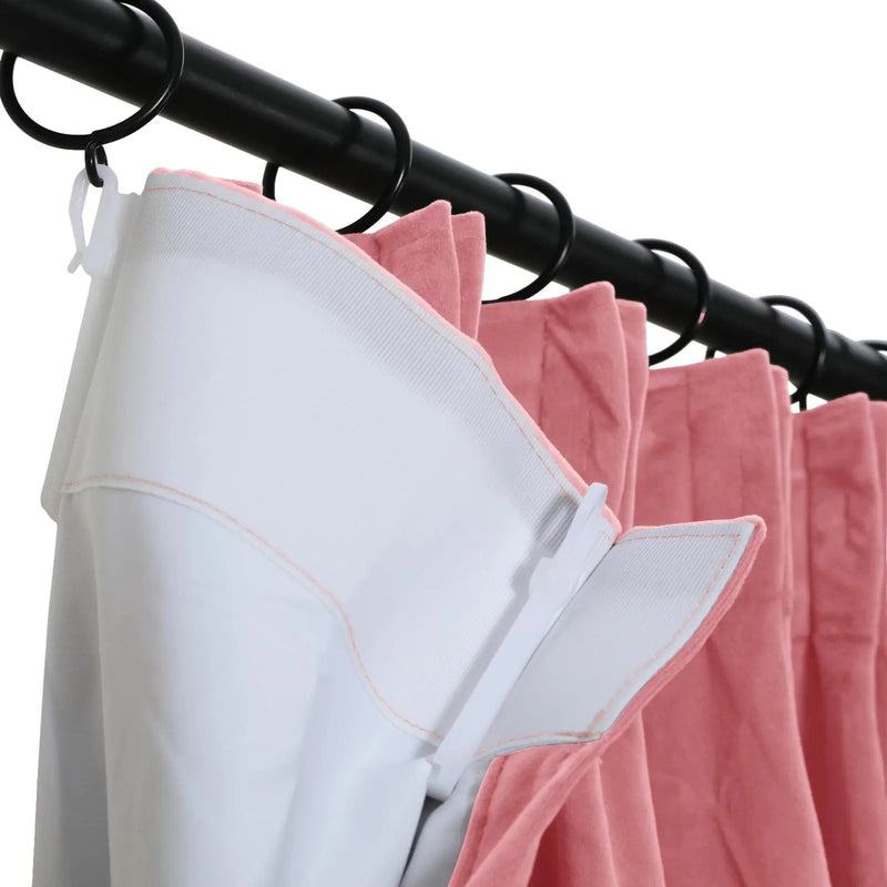 Birkin Velvet Pleated Curtains