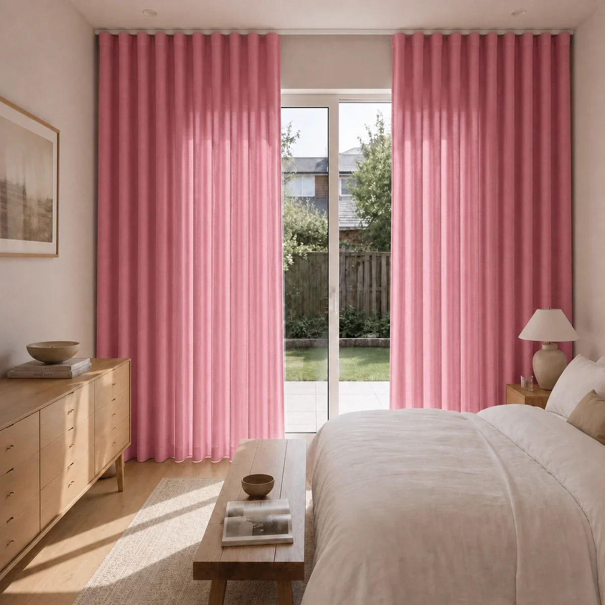 Birkin Velvet S-fold Curtains with Belt Hook - Lora Track