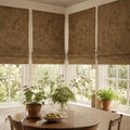 Sara Le x TWOPAGES Printed Linen Roman Blind Cord Lift