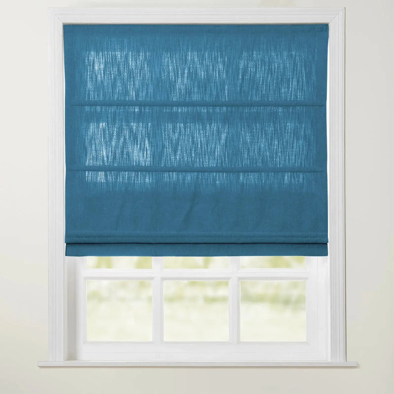 Isabella Cotton Roman Blind Cord Lift