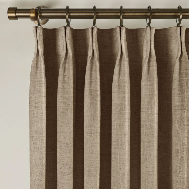 Liz Linen Pleated Curtains