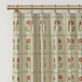 Sabrina Ramkhelawan x TWOPAGES Artisanal Canyon Grove Printed Cotton Pleated Curtains