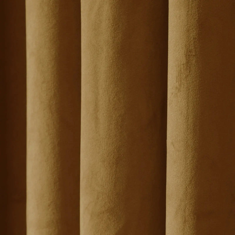 Birkin Velvet Pleated Curtains