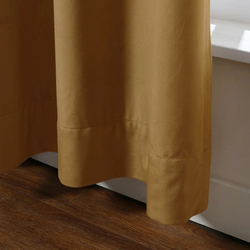 Birkin Velvet Pleated Curtains