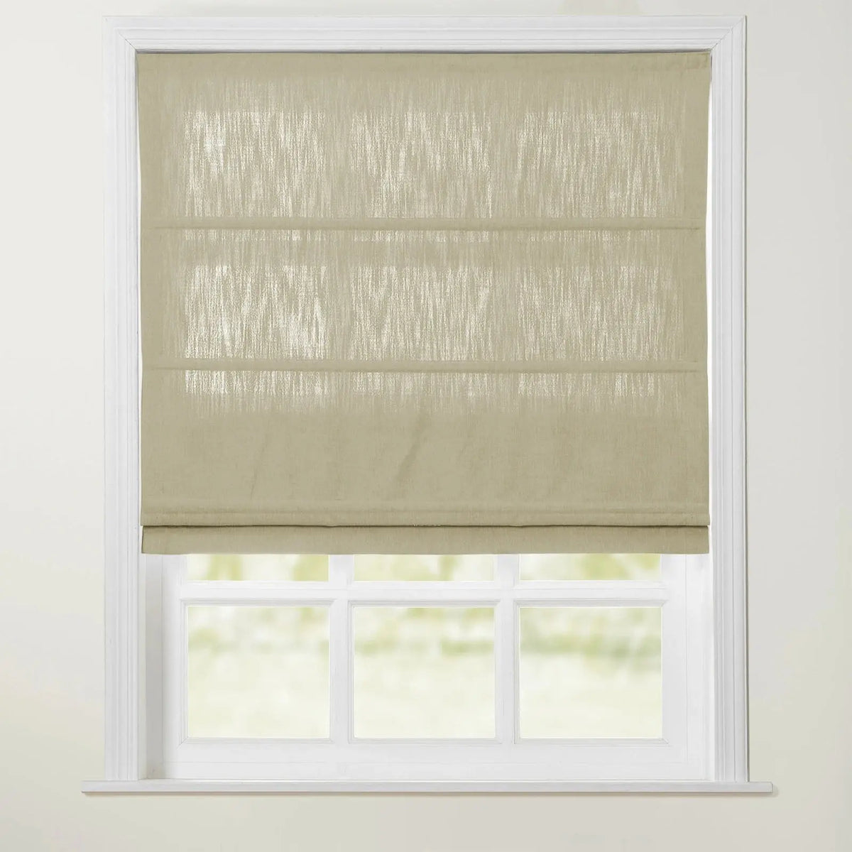 Isabella Cotton Roman Blind Cord Lift