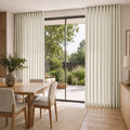 Isabella Cotton S-fold Curtains with Belt Hook - Leo Track