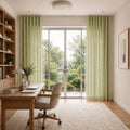 Jawara Linen Cotton S-fold Curtain with Belt Hook - Lora Track