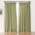 Jawara Textured Linen Cotton Tie Top Curtains