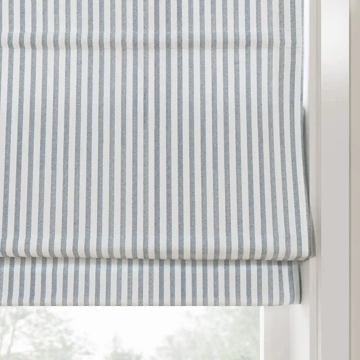 Britt Bengoechea x TWOPAGES Floral Print Linen Cotton Roman Blind Cordless