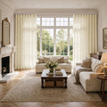 Liz Linen S-fold Curtain with Belt Hook - Lora Track