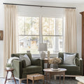 Liz Linen Pleated Curtains
