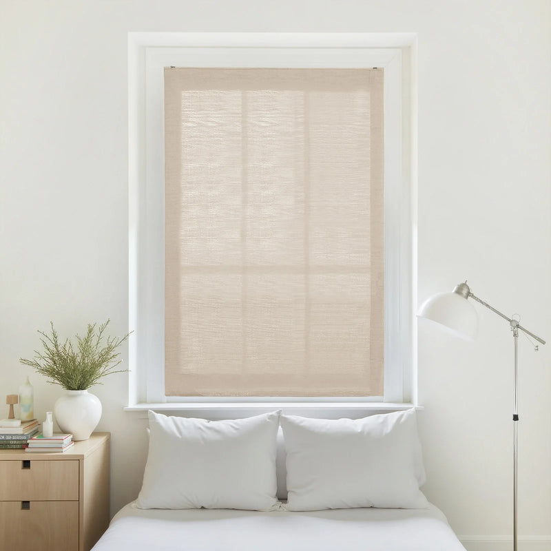 Liz Linen Relaxed Roman Blind Cord Lift