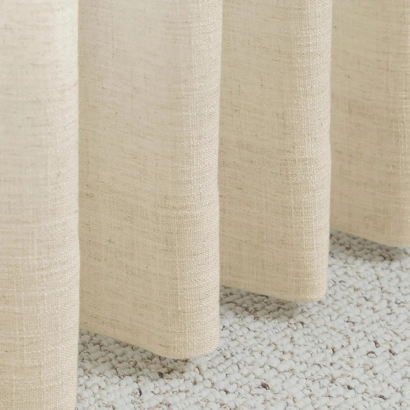 Liz Linen Soft Top Curtains