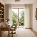 Jawara Linen Cotton S-fold Curtain with Belt Hook - Lora Track