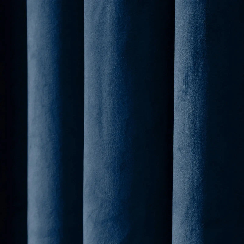 Birkin Velvet Pleated Curtains