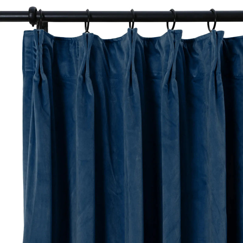 Birkin Velvet Pleated Curtains