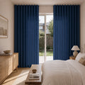 Birkin Velvet S-fold Curtains with Snap Tape - Lora Track
