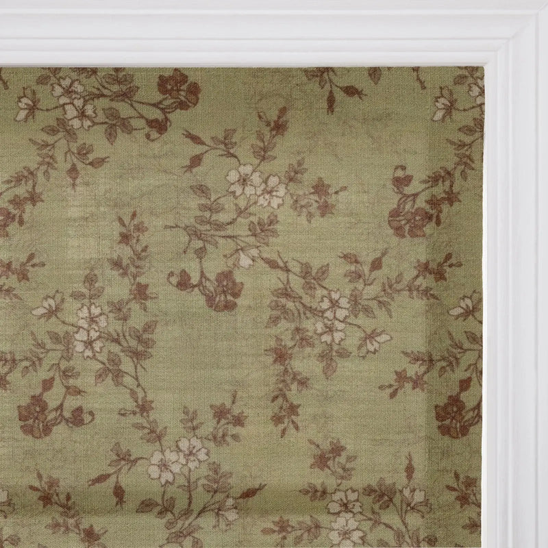 Sara Le x TWOPAGES Printed Linen Roman Blind Cordless