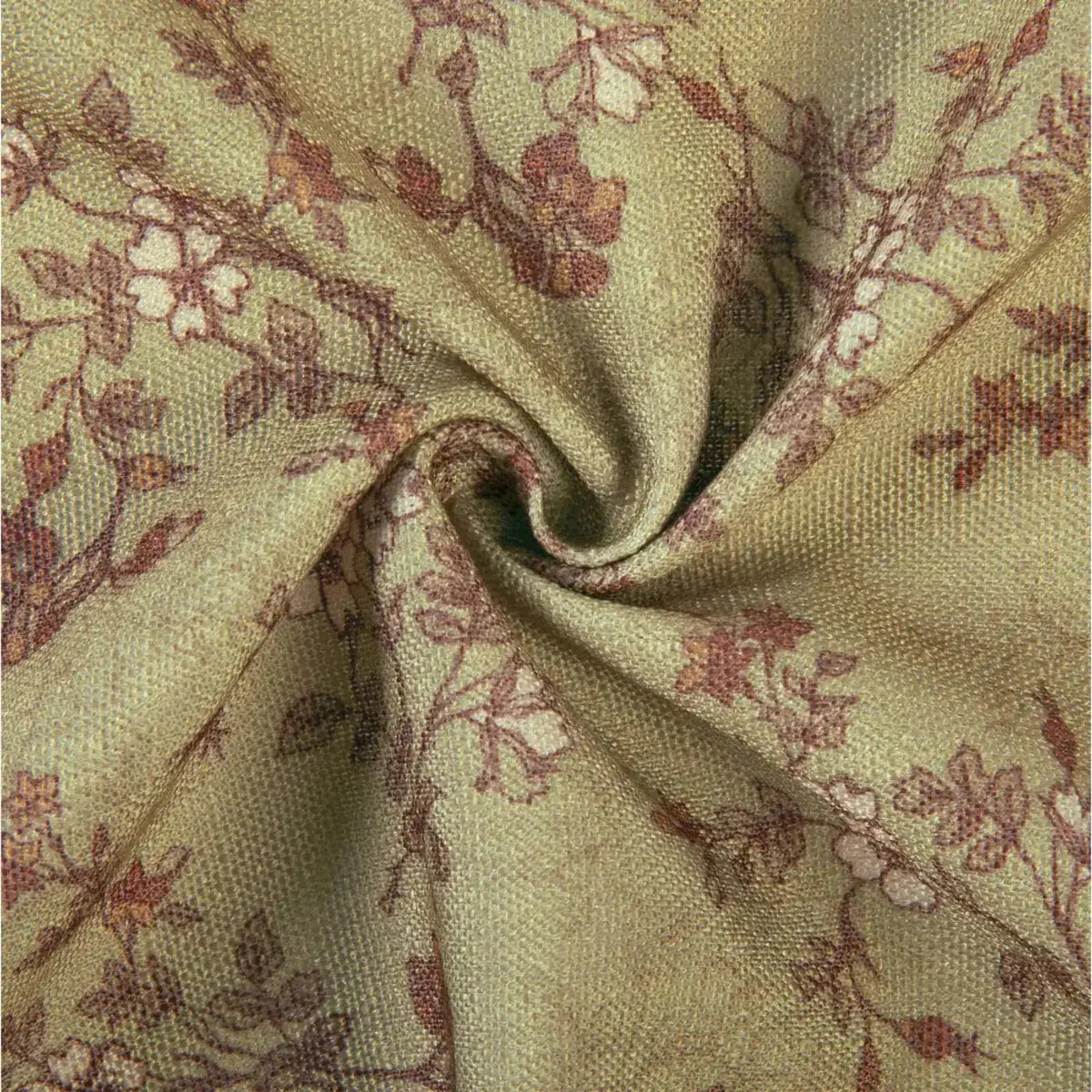 Sara Le x TWOPAGES Vintage Printed Linen Pleated Curtains