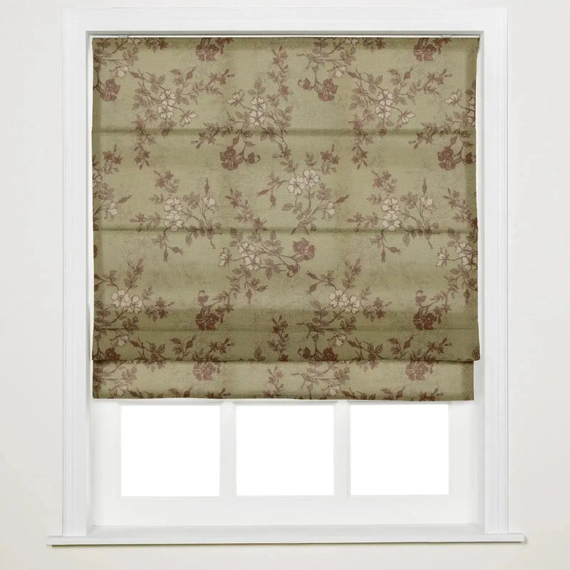 Sara Le x TWOPAGES Printed Linen Roman Blind Cordless