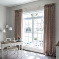Sara Le x TWOPAGES Vintage Printed Linen Pleated Curtains