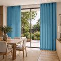 Isabella Cotton S-fold Curtains with Belt Hook - Leo Track