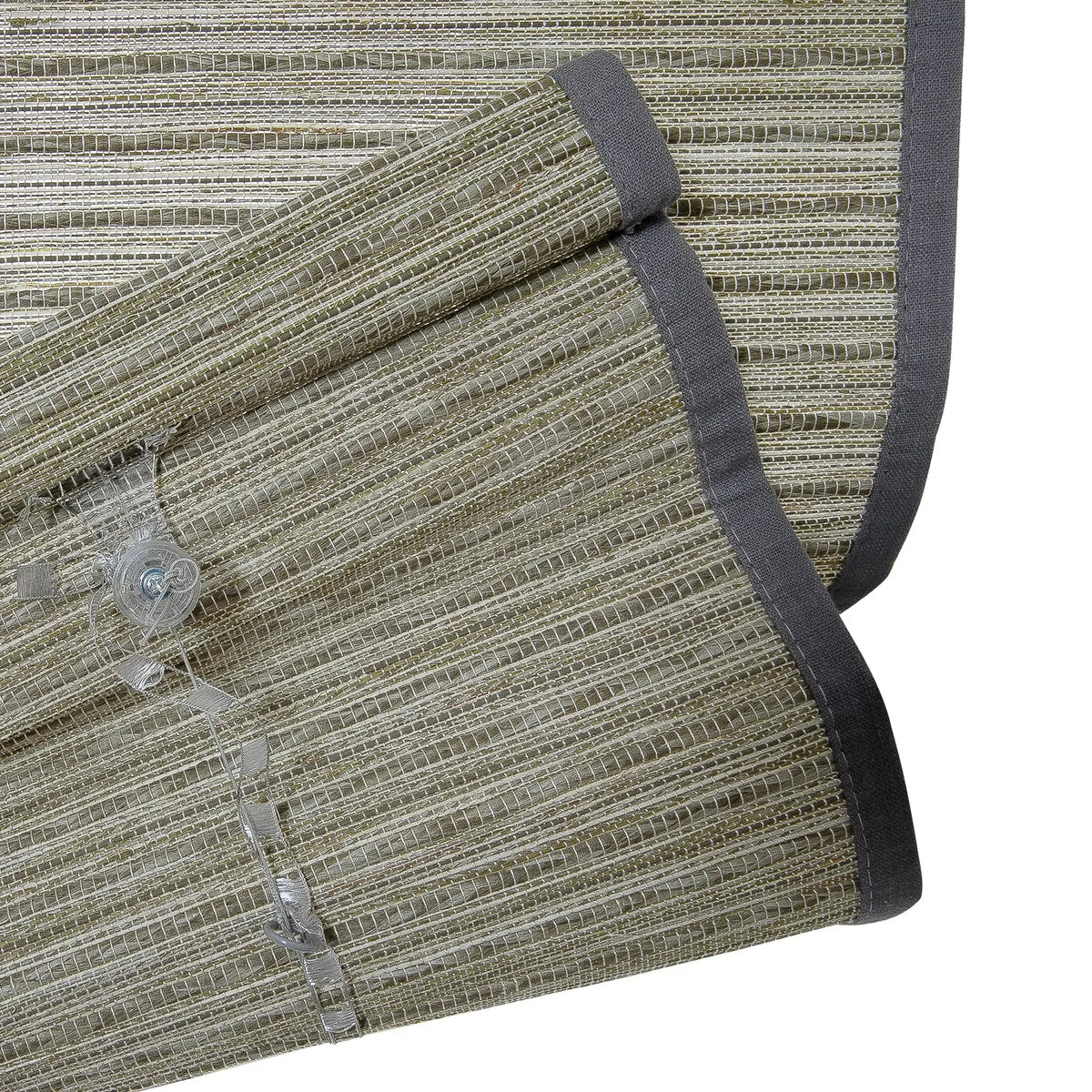 Rae Natural Ramie Flax Woven Wood Blinds - Series C