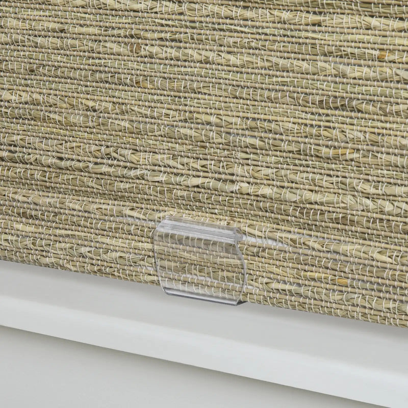Rae Natural Ramie Jute Woven Wood Shades - Series W