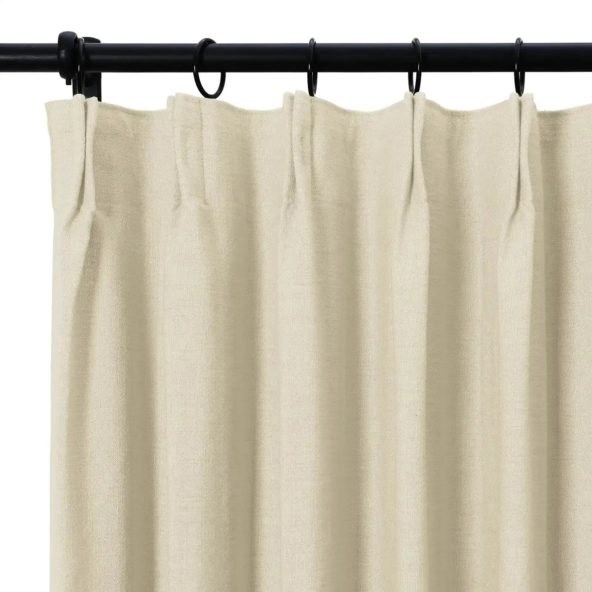 Isabella Heavyweight Cotton Pleated Curtains