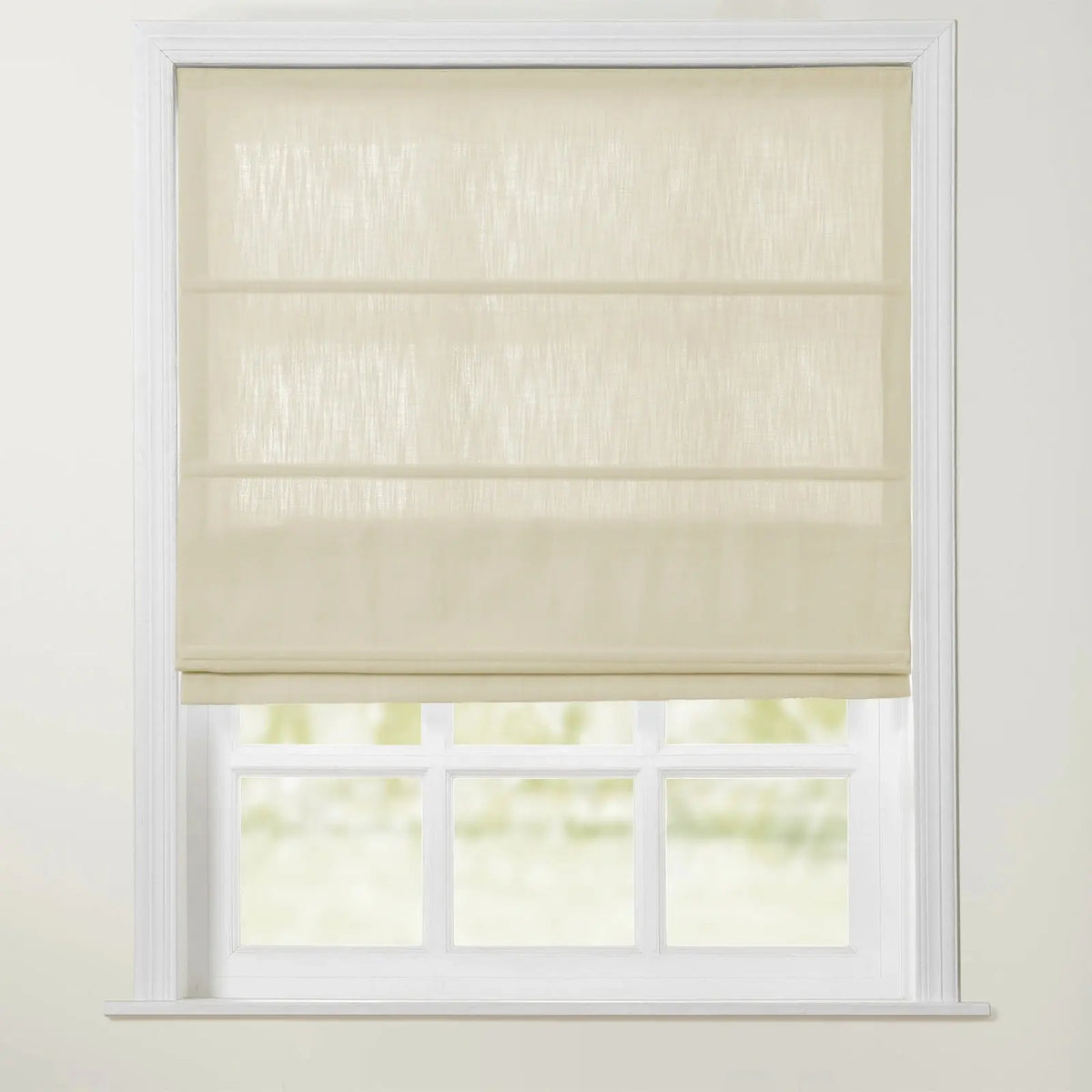 Isabella Cotton Roman Blind Cord Lift
