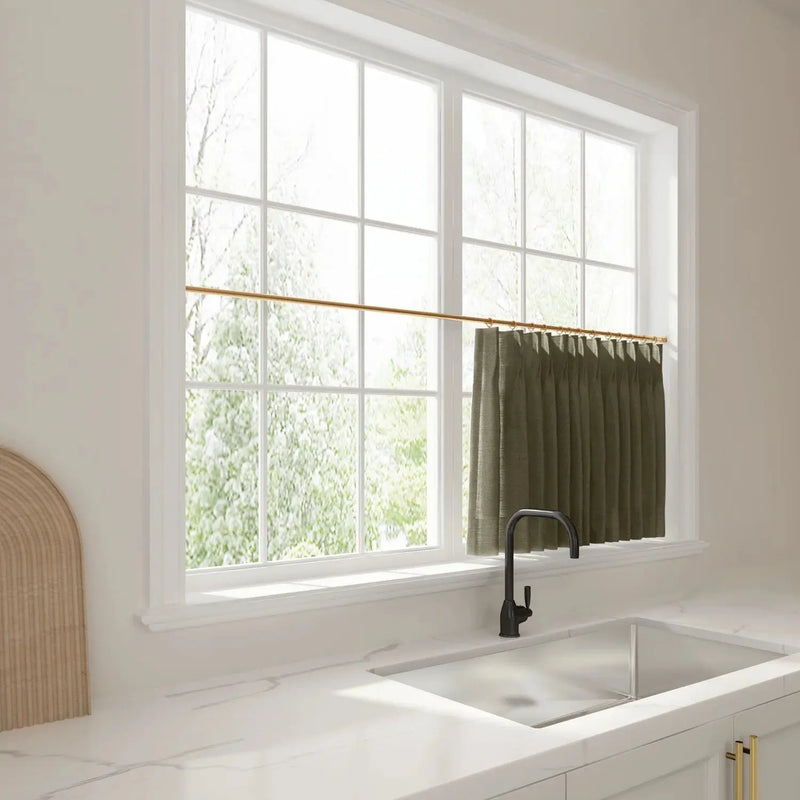 Liz Linen Cafe Curtains