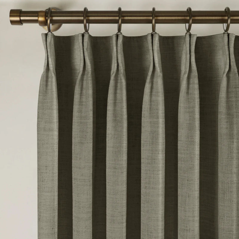 Liz Linen Pleated Curtains