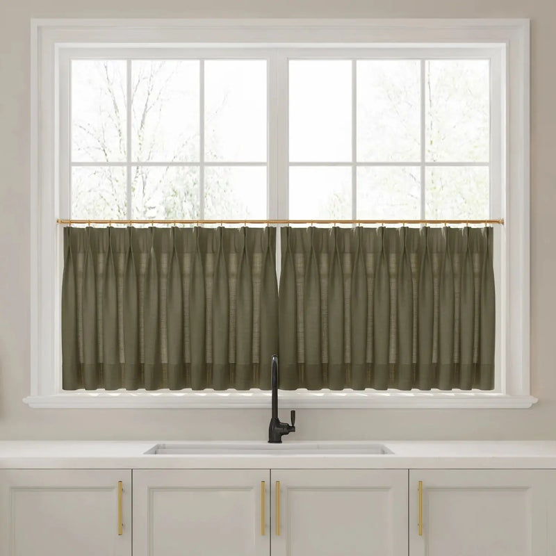 Liz Linen Cafe Curtains