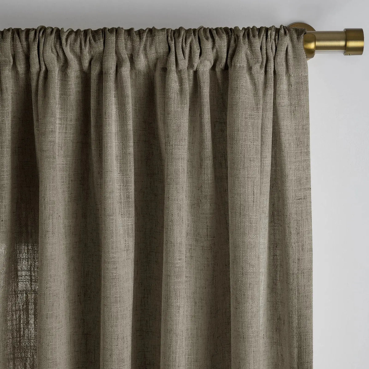 Liz Linen Soft Top Curtains